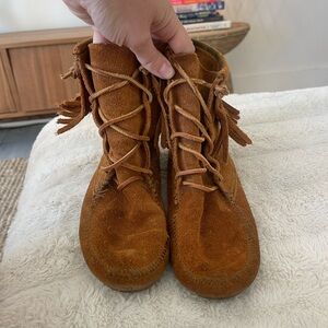Minnetonka ankle booties